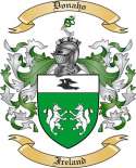 Donaho Family Crest from Ireland