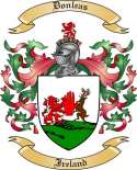 Donleas Family Crest from Ireland