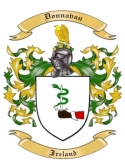 Donnavan Family Crest from Ireland
