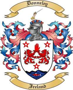 Donneley Family Crest from Ireland