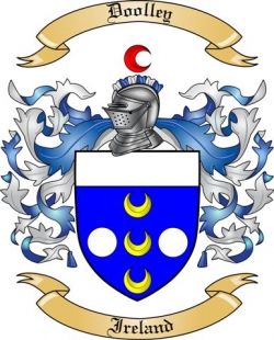 Doolley Family Crest from Ireland