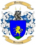 Dorfel Family Crest from Germany