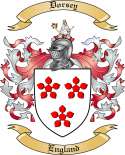 Dorsey Family Crest from England