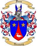 Doss Family Crest from Germany