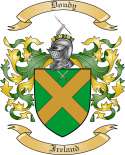 Doudy Family Crest from Ireland