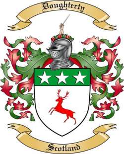 Doughterty Family Crest from Scotland