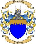 Dounham Family Crest from England