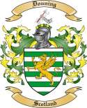 Douning Family Crest from Scotland