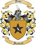 Dowe Family Crest from Scotland