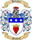 Dowglas Family Crest from Scotland