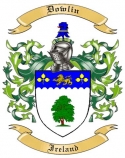 Dowlin Family Crest from Ireland