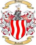 Downe Family Crest from Ireland