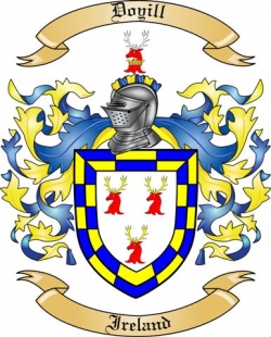 Doyill Family Crest from Ireland