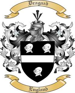 Dragard Family Crest from England