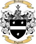 Drakard Family Crest from England
