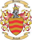 Drumin Family Crest from Ireland