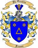 DuGauvin Family Crest from France