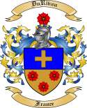 DuRivau Family Crest from France