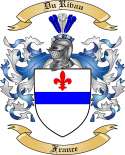 Du Rivau Family Crest from France2