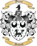 Duane Family Crest from Ireland2