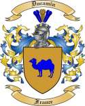 Ducamin Family Crest from France