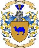 Ducamy Family Crest from France