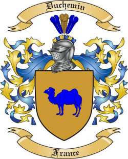 Duchemin Family Crest from France
