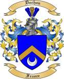 Duchon Family Crest from France