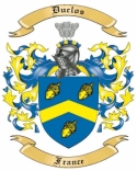 Duclos Family Crest from France
