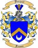Ducquet Family Crest from France