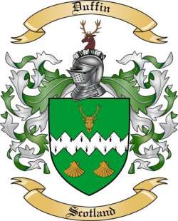 Duffin Family Crest from Scotland
