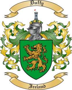 Duffy Family Crest from Ireland