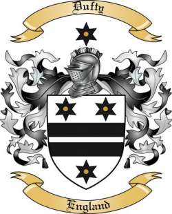Dufty Family Crest from England