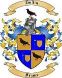 Dullin Family Crest from France