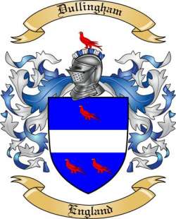 Dullingham Family Crest from England
