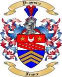 Dumestre Family Crest from France