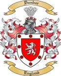 Dunbar Family Crest from England