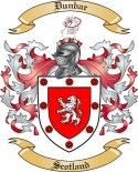Dunbar Family Crest from Scotland