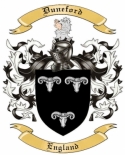 Duneford Family Crest from England
