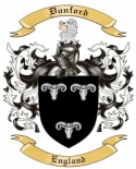 Dunford Family Crest from England