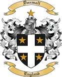 Dunmall Family Crest from England