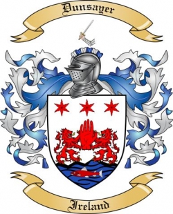 Dunsayer Family Crest from Ireland