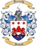Dunseith Family Crest from Ireland