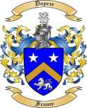Dupree Family Crest from France