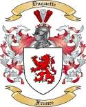 Duquette Family Crest from France2