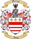 Durazo Family Crest from Italy
