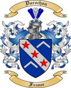 Durochon Family Crest from France