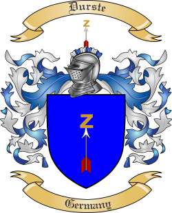 Durste Family Crest from Germany