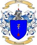 Durste Family Crest from Germany