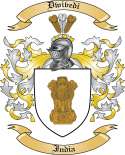 Dwivedi Family Crest from India